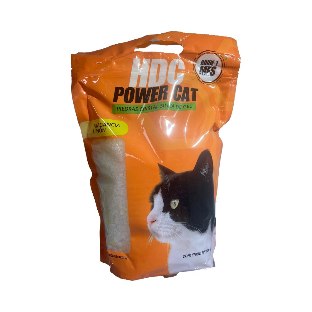 Piedra Silica Gel Sanitarias Gato Fragancia Limón